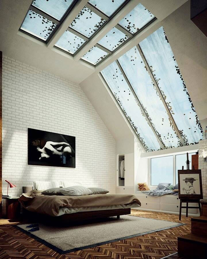 skylight slaapkamer zolder