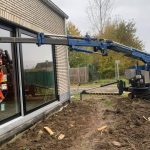 In welke bouwfase komen de ramen?